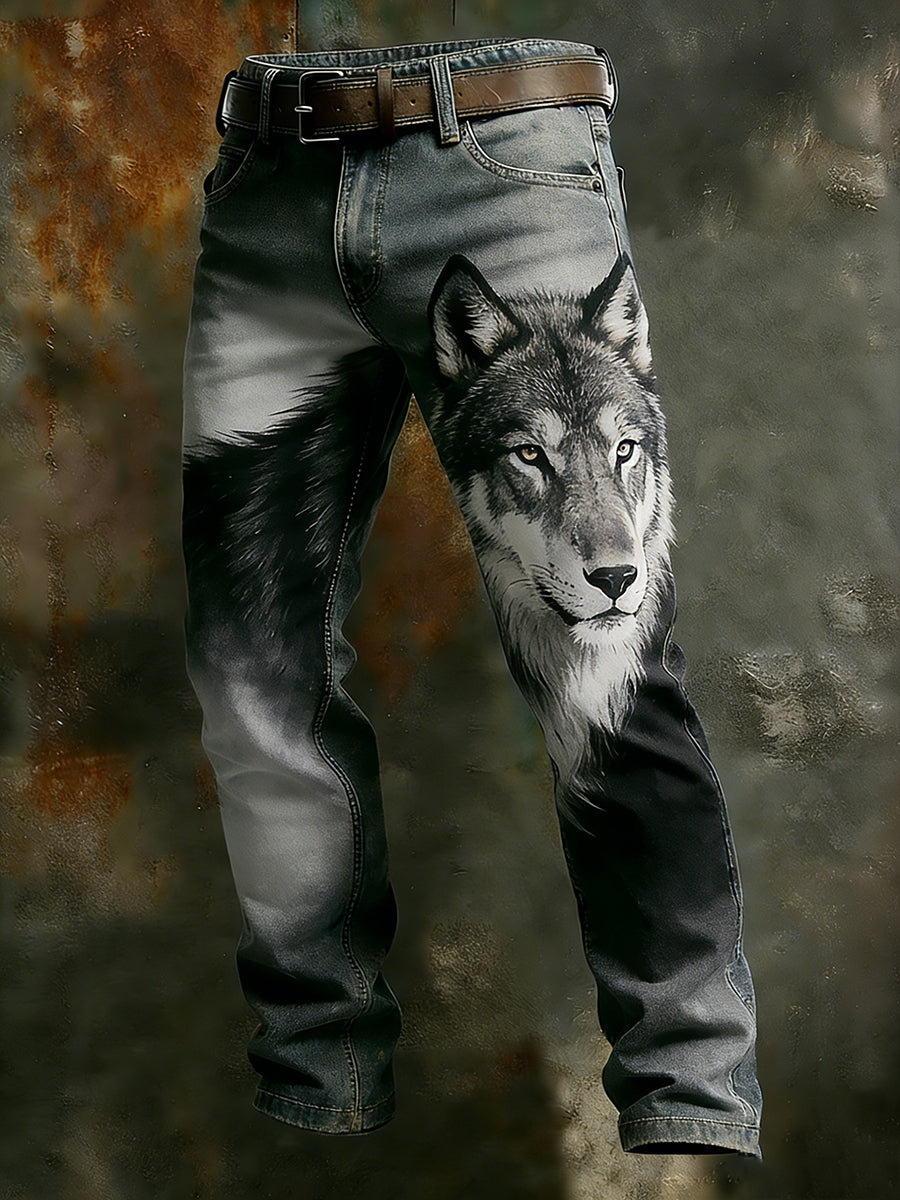 Pánske retro business style príležitostné pracovné nohavice