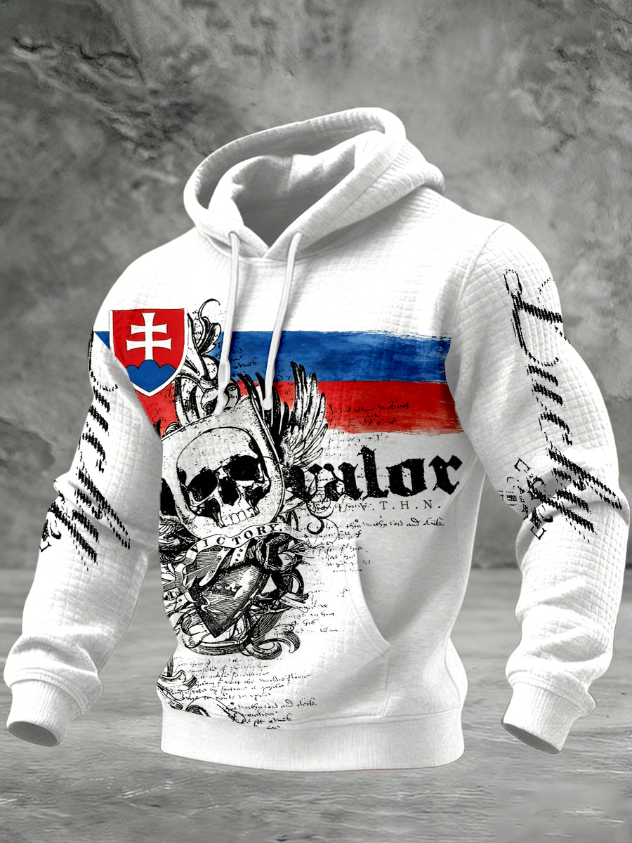 Pánska mikina so slovenskou tématikou