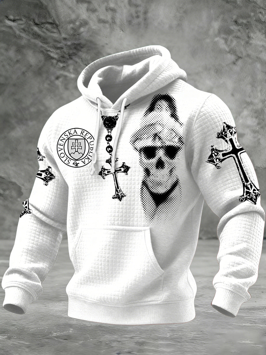 Pánska slovenská tematická tlačená mikina