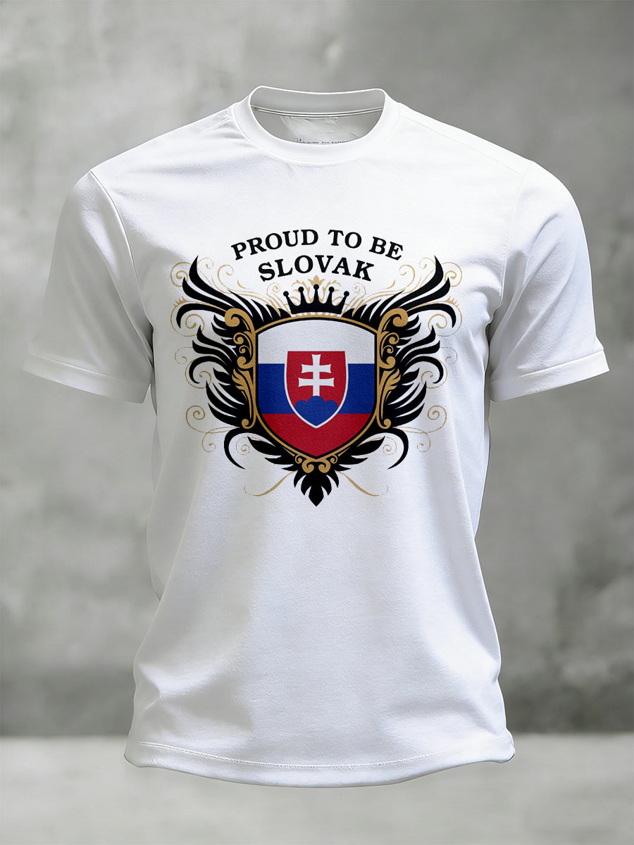 Pánske tričko s potlačou so slovenskou tématikou