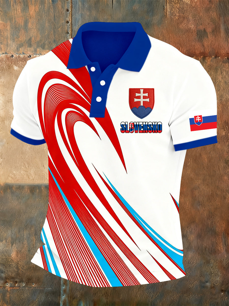 Pánske polokošeľa so slovenským motívom